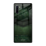 Green Leather Samsung Galaxy Note 10 Glass Back Cover Online