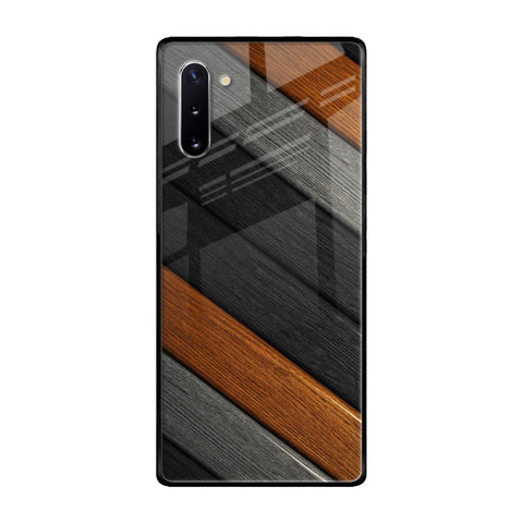 Tri Color Wood Samsung Galaxy Note 10 Glass Back Cover Online