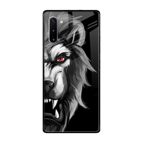 Wild Lion Samsung Galaxy Note 10 Glass Back Cover Online