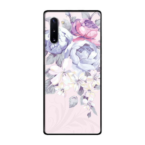Elegant Floral Samsung Galaxy Note 10 Glass Back Cover Online