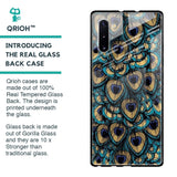 Peacock Feathers Glass case for Samsung Galaxy Note 10