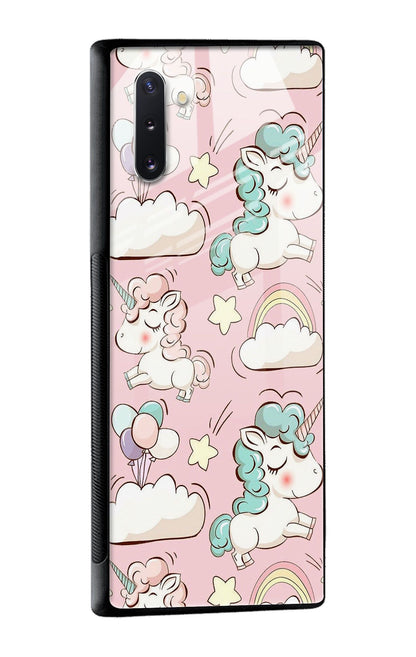 Balloon Unicorn Glass case for Samsung Galaxy Note 10
