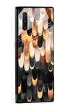 Bronze Abstract Glass Case for Samsung Galaxy Note 10