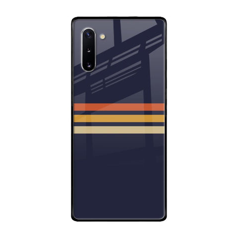 Tricolor Stripes Samsung Galaxy Note 10 Glass Cases & Covers Online
