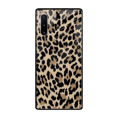 Leopard Seamless Samsung Galaxy Note 10 Glass Cases & Covers Online
