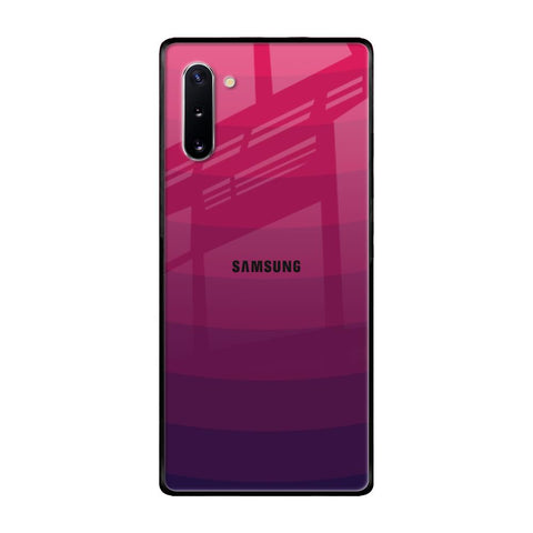 Wavy Pink Pattern Samsung Galaxy Note 10 Glass Back Cover Online