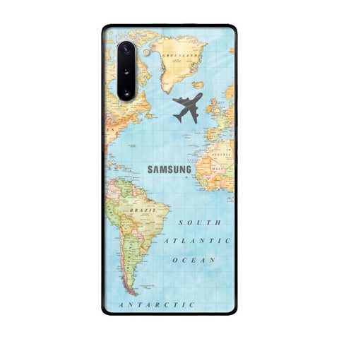 Fly Around The World Samsung Galaxy Note 10 Glass Back Cover Online