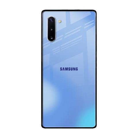 Vibrant Blue Texture Samsung Galaxy Note 10 Glass Back Cover Online
