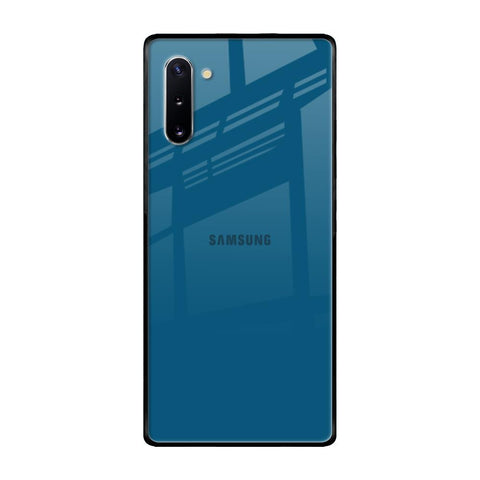 Cobalt Blue Samsung Galaxy Note 10 Glass Back Cover Online