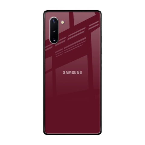 Classic Burgundy Samsung Galaxy Note 10 Glass Back Cover Online