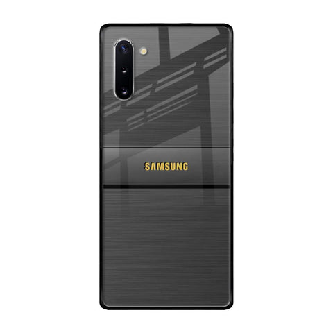 Grey Metallic Glass Samsung Galaxy Note 10 Glass Back Cover Online