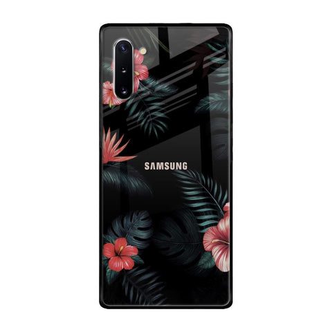 Tropical Art Flower Samsung Galaxy Note 10 Glass Back Cover Online