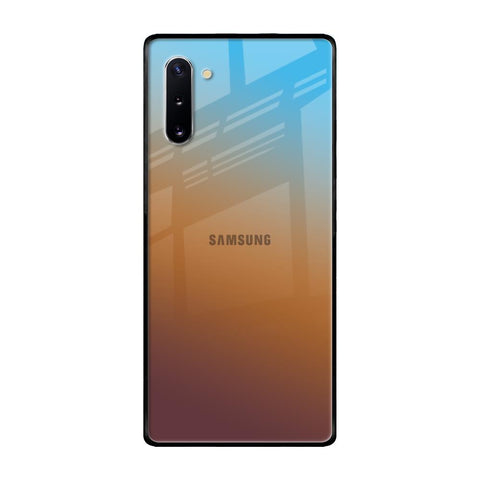 Rich Brown Samsung Galaxy Note 10 Glass Back Cover Online