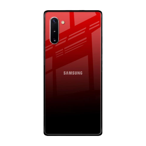 Maroon Faded Samsung Galaxy Note 10 Glass Back Cover Online