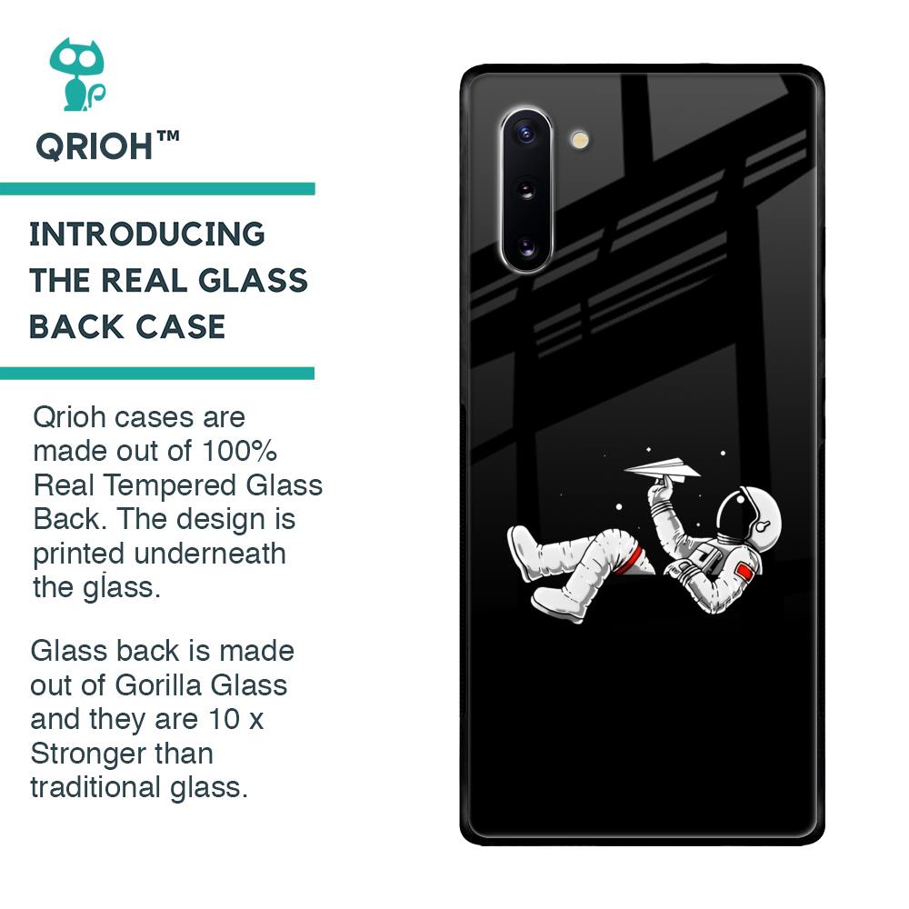 Space Traveller Glass Case for Samsung Galaxy Note 10