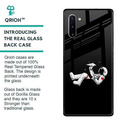 Space Traveller Glass Case for Samsung Galaxy Note 10