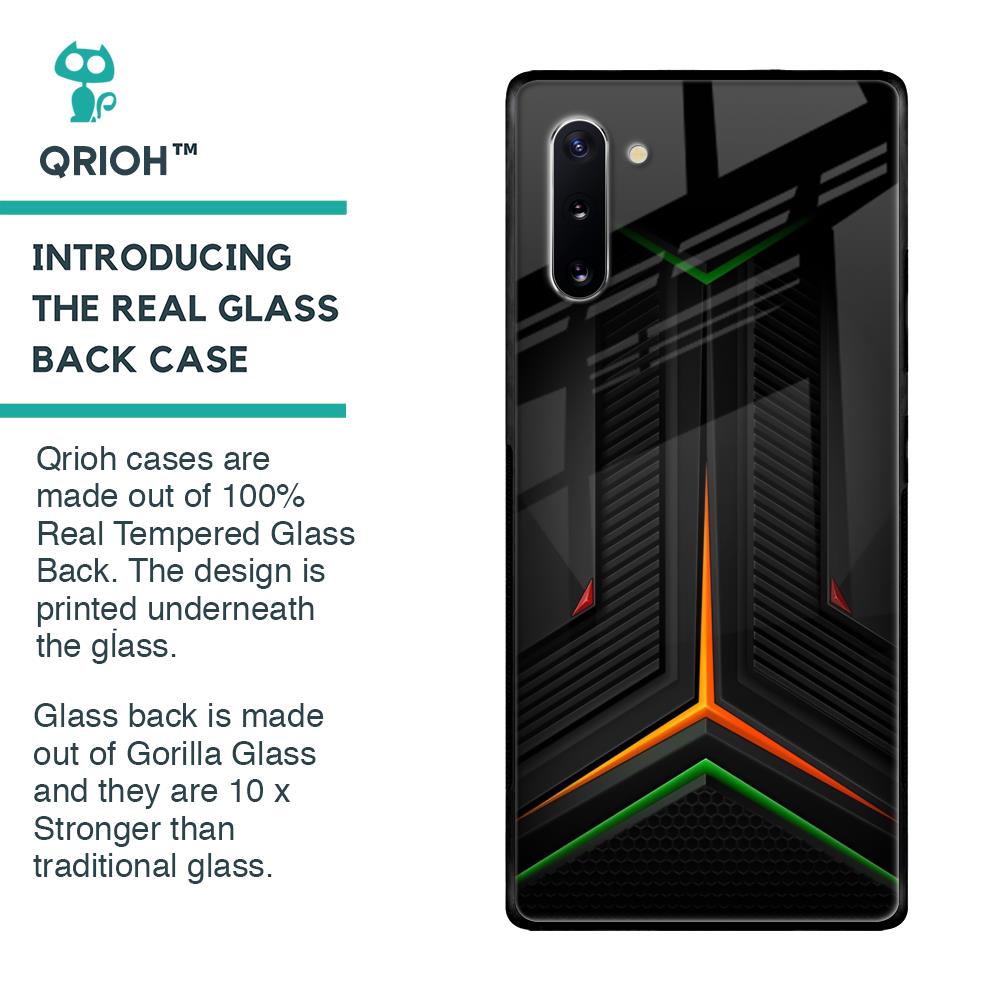 Modern Ultra Chevron Glass Case for Samsung Galaxy Note 10