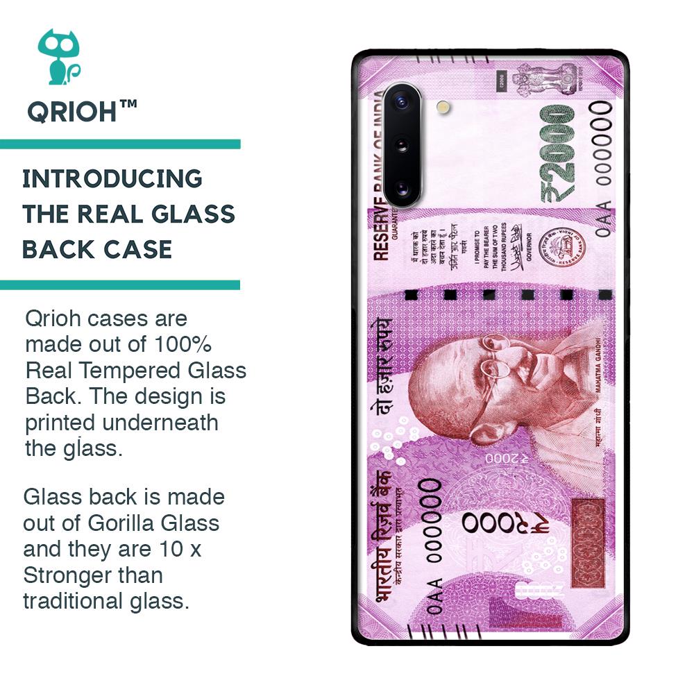Stock Out Currency Glass Case for Samsung Galaxy Note 10