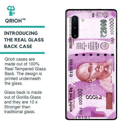 Stock Out Currency Glass Case for Samsung Galaxy Note 10