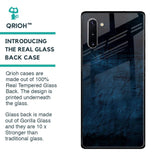 Dark Blue Grunge Glass Case for Samsung Galaxy Note 10