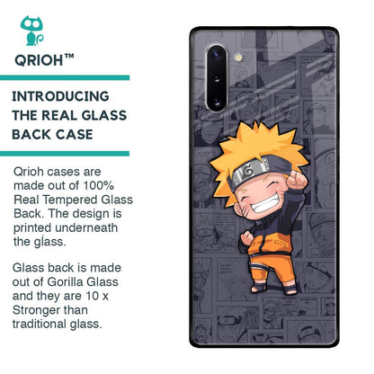 Orange Chubby Glass Case for Samsung Galaxy Note 10