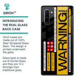 Aircraft Warning Glass Case for Samsung Galaxy Note 10