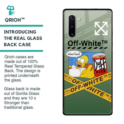 Duff Beer Glass Case for Samsung Galaxy Note 10