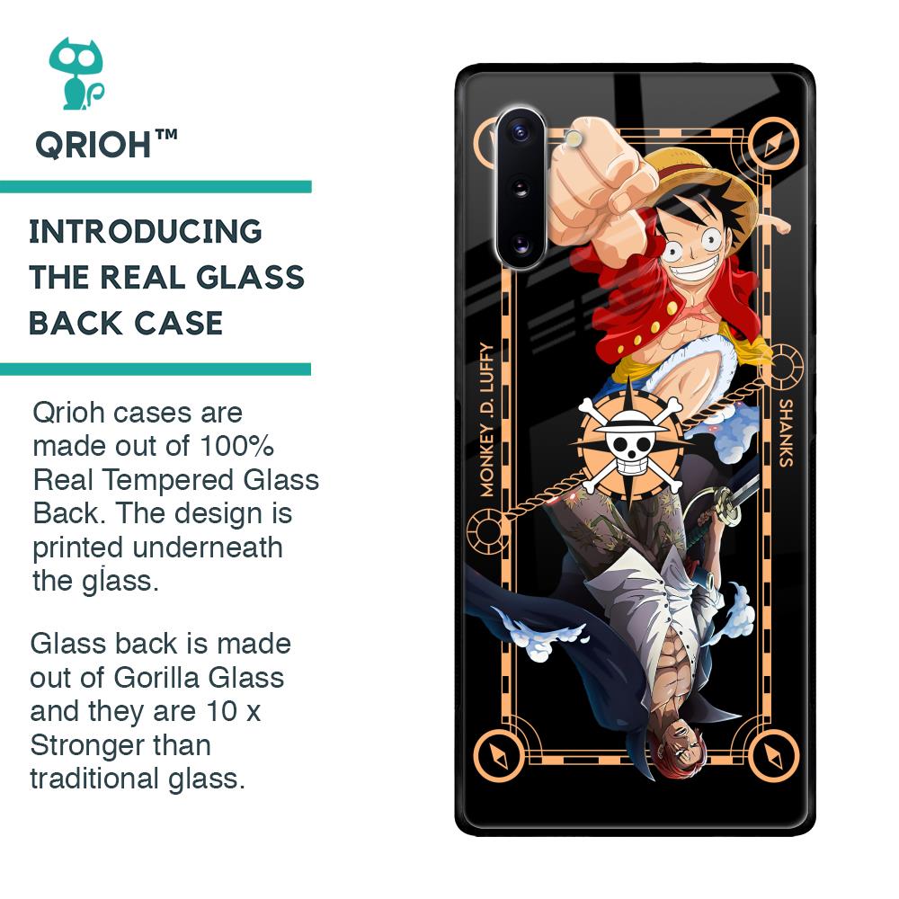 Shanks & Luffy Glass Case for Samsung Galaxy Note 10