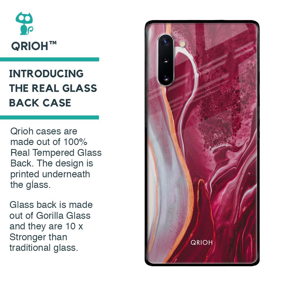 Crimson Ruby Glass Case for Samsung Galaxy Note 10