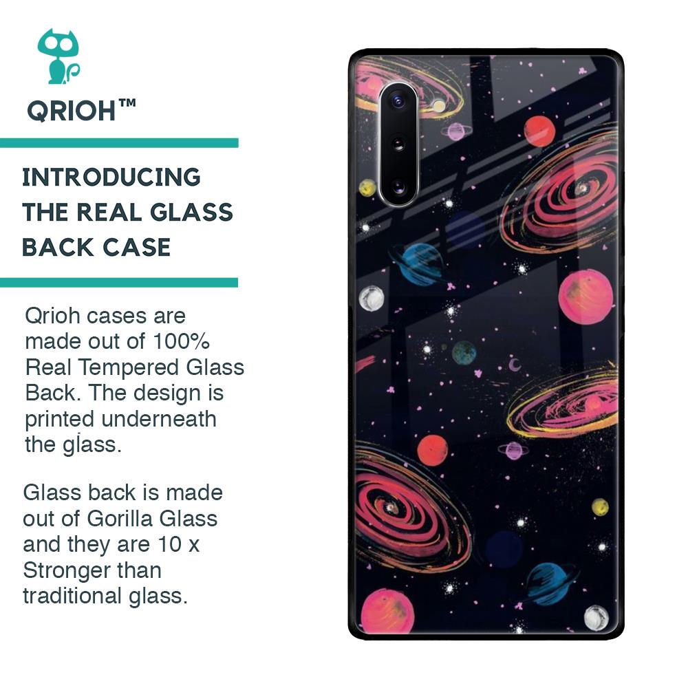 Galaxy In Dream Glass Case For Samsung Galaxy Note 10