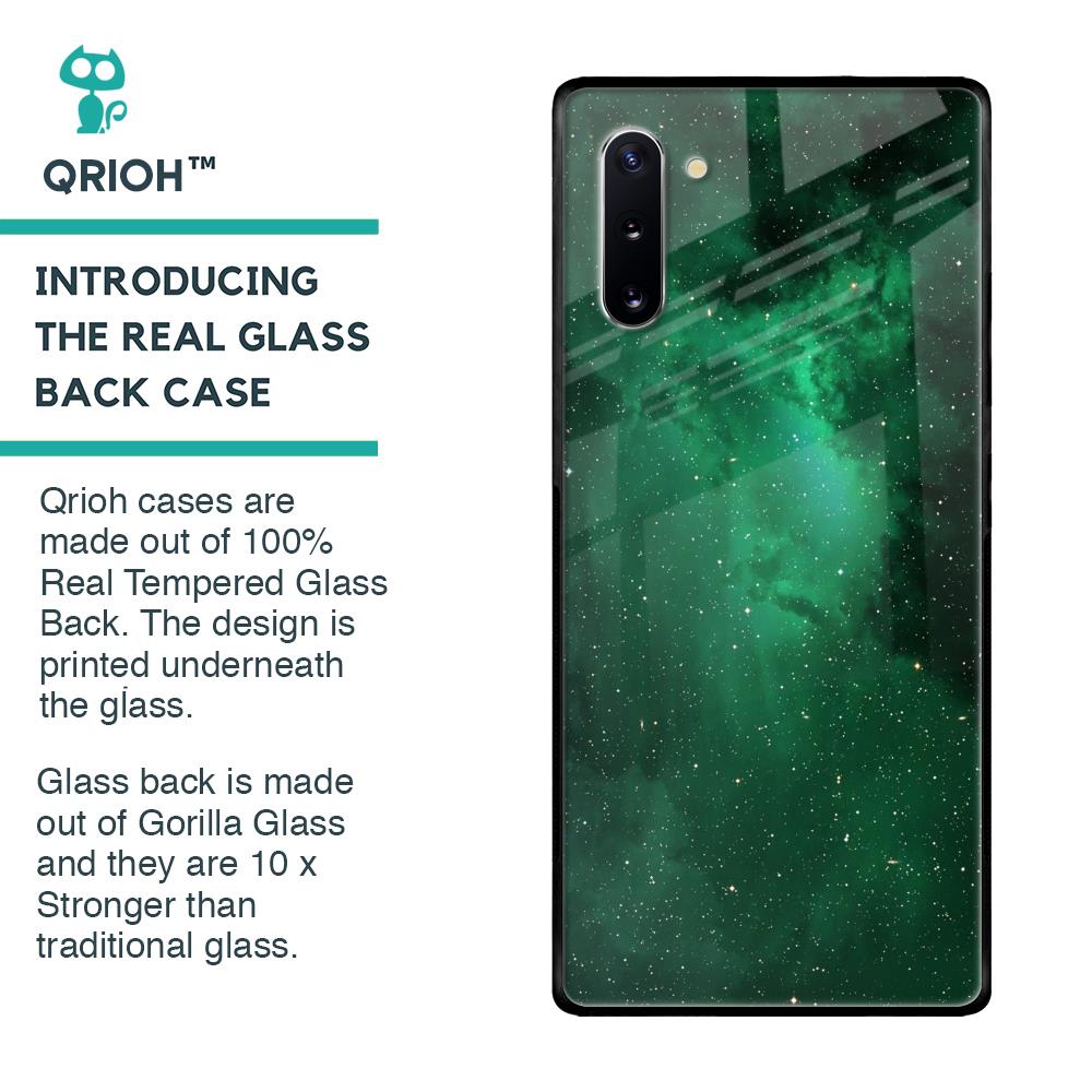 Emerald Firefly Glass Case For Samsung Galaxy Note 10
