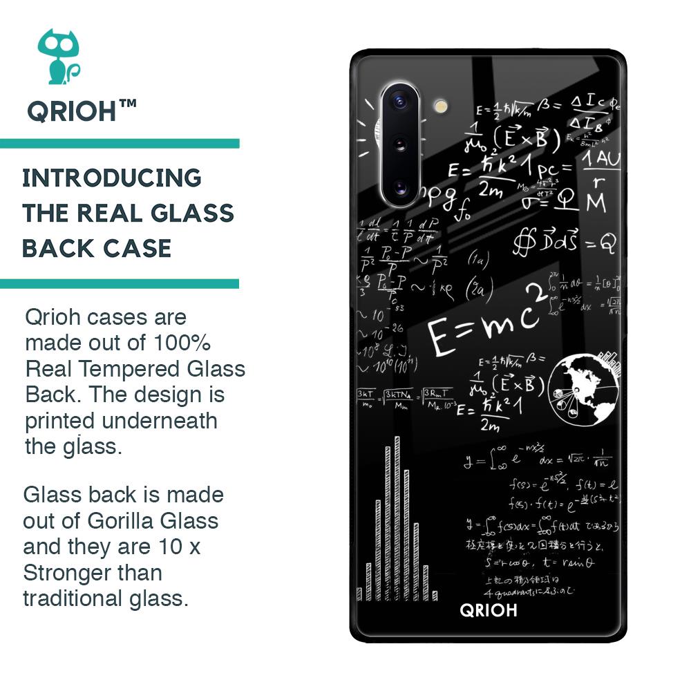 Funny Math Glass Case for Samsung Galaxy Note 10