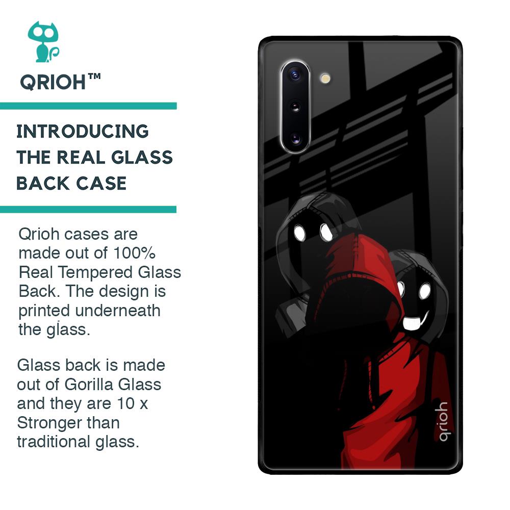 Shadow Character Glass Case for Samsung Galaxy Note 10