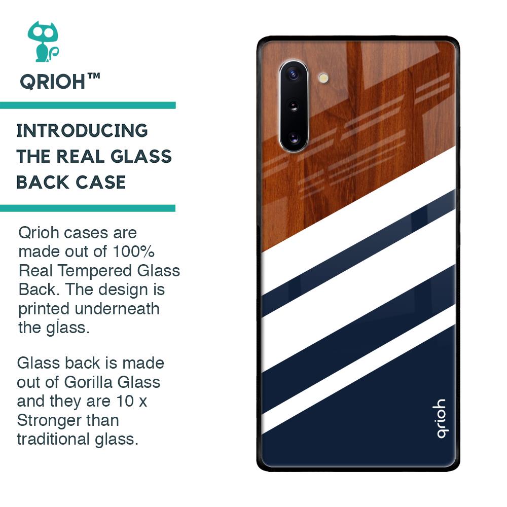 Bold Stripes Glass case for Samsung Galaxy Note 10