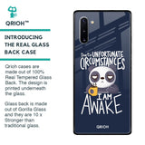 Struggling Panda Glass Case for Samsung Galaxy Note 10