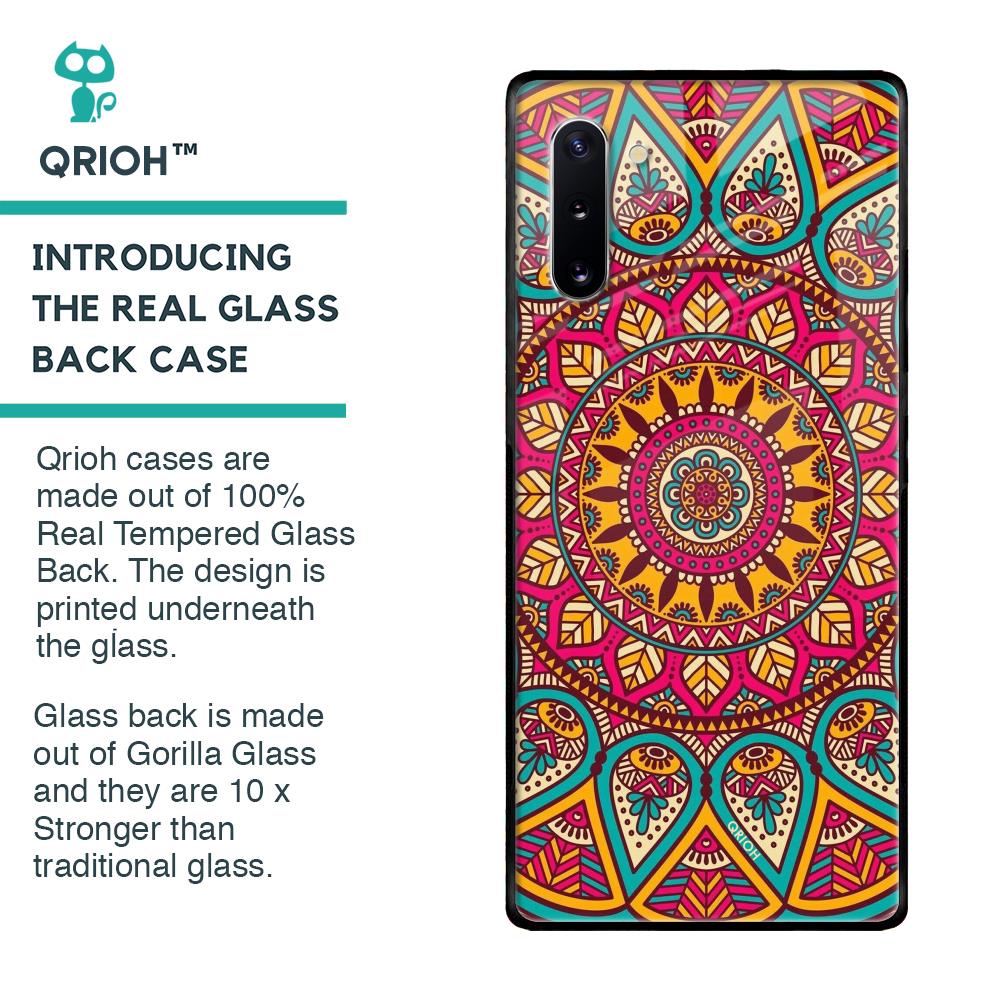 Elegant Mandala Glass Case for Samsung Galaxy Note 10