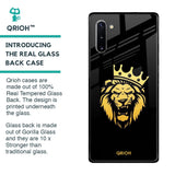 Lion The King Glass Case for Samsung Galaxy Note 10