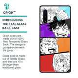 Anime Sketch Glass Case for Samsung Galaxy Note 10