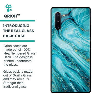 Ocean Marble Glass Case for Samsung Galaxy Note 10