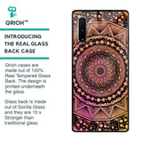 Floral Mandala Glass Case for Samsung Galaxy Note 10