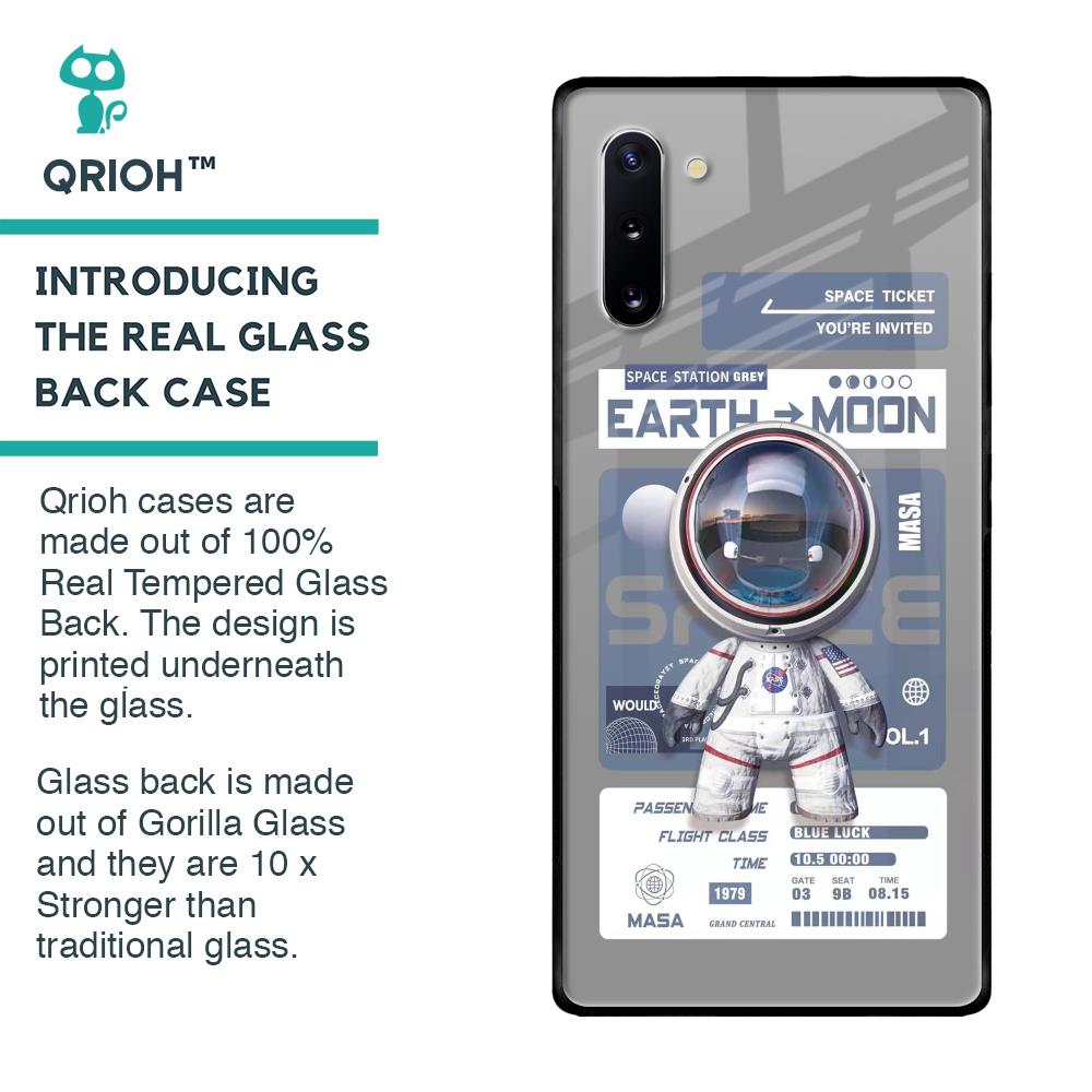 Space Flight Pass Glass Case for Samsung Galaxy Note 10