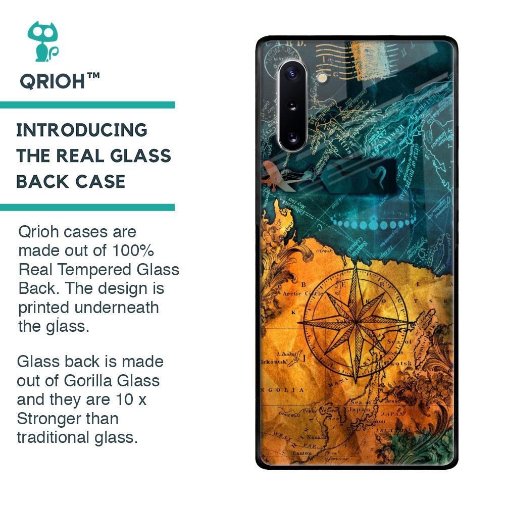 Architecture Map Glass Case for Samsung Galaxy Note 10