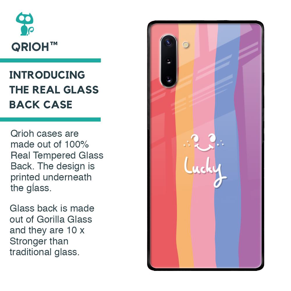 Lucky Abstract Glass Case for Samsung Galaxy Note 10