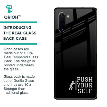 Push Your Self Glass Case for Samsung Galaxy Note 10