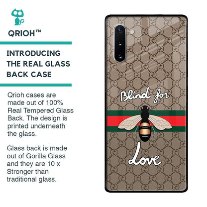 Blind For Love Glass case for Samsung Galaxy Note 10