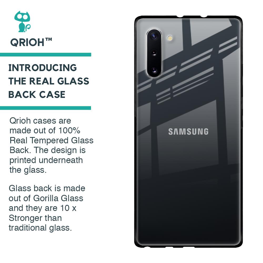 Stone Grey Glass Case For Samsung Galaxy Note 10