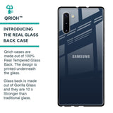 Overshadow Blue Glass Case For Samsung Galaxy Note 10