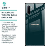 Hunter Green Glass Case For Samsung Galaxy Note 10