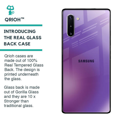 Ultraviolet Gradient Glass Case for Samsung Galaxy Note 10