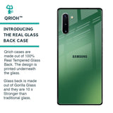 Green Grunge Texture Glass Case for Samsung Galaxy Note 10